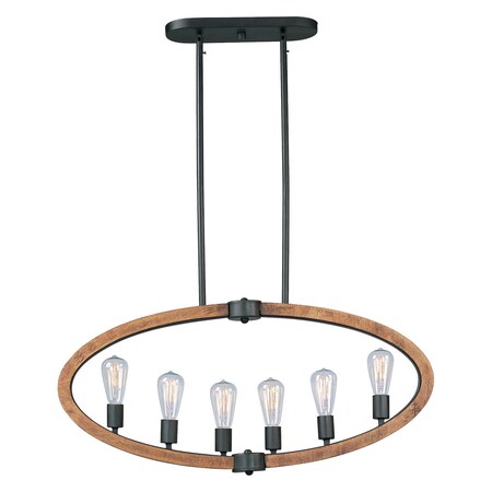 Maxim Bodega Bay 6-Light Pendant 20913APAR